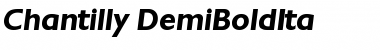 Download Chantilly-DemiBoldIta Font Download Chantilly-DemiBoldIta Font