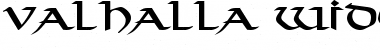 Download Valhalla Wide Font Download Valhalla Wide Font