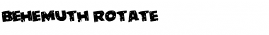 Download Behemuth Rotated Font Download Behemuth Rotated Font