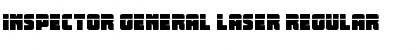 Download Inspector General Laser Font Download Inspector General Laser Font