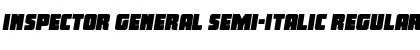 Download Inspector General Semi-Italic Font Download Inspector General Semi-Italic Font