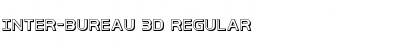 Download Inter-Bureau 3D Font Download Inter-Bureau 3D Font