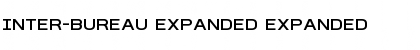 Download Inter-Bureau Expanded Font Download Inter-Bureau Expanded Font
