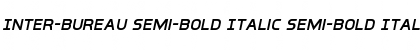 Download Inter-Bureau Semi-Bold Italic Font Download Inter-Bureau Semi-Bold Italic Font