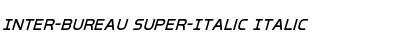 Download Inter-Bureau Super-Italic Font Download Inter-Bureau Super-Italic Font
