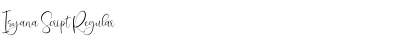 Download Isyana Script Font Download Isyana Script Font