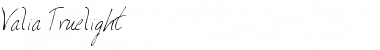 Download Valia Truelight Font Download Valia Truelight Font