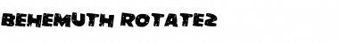 Download Behemuth Rotated 2 Font Download Behemuth Rotated 2 Font