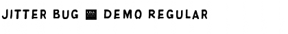 Download Jitter Bug - Demo Font Download Jitter Bug - Demo Font