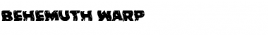 Download Behemuth Warped Font Download Behemuth Warped Font