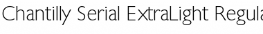 Download Chantilly-Serial-ExtraLight Font Download Chantilly-Serial-ExtraLight Font