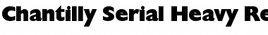 Download Chantilly-Serial-Heavy Font Download Chantilly-Serial-Heavy Font
