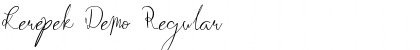 Download Kerepek Demo Font Download Kerepek Demo Font