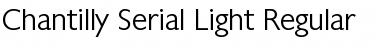 Download Chantilly-Serial-Light Font Download Chantilly-Serial-Light Font