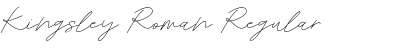 Download Kingsley Roman Font Download Kingsley Roman Font