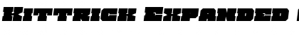 Download Kittrick Expanded Semi-Italic Font Download Kittrick Expanded Semi-Italic Font