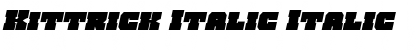 Download Kittrick Italic Font Download Kittrick Italic Font