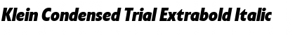 Download Klein Condensed Trial Font Download Klein Condensed Trial Font