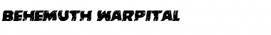 Download Behemuth Warped Italic Font Download Behemuth Warped Italic Font