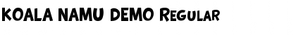 Download KOALA NAMU DEMO Font Download KOALA NAMU DEMO Font