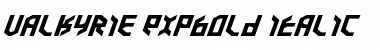 Download Valkyrie ExpBold Italic Font Download Valkyrie ExpBold Italic Font