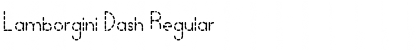 Download Lamborgini Dash Font Download Lamborgini Dash Font