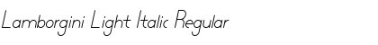 Download Lamborgini Light Italic Font Download Lamborgini Light Italic Font