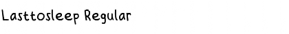 Download Lasttosleep Font Download Lasttosleep Font
