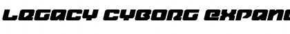 Download Legacy Cyborg Expanded Italic Font Download Legacy Cyborg Expanded Italic Font