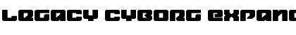 Download Legacy Cyborg Expanded Font Download Legacy Cyborg Expanded Font