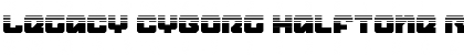 Download Legacy Cyborg Halftone Font Download Legacy Cyborg Halftone Font