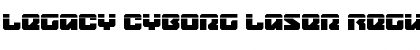 Download Legacy Cyborg Laser Font Download Legacy Cyborg Laser Font