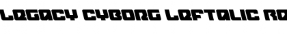 Download Legacy Cyborg Leftalic Font Download Legacy Cyborg Leftalic Font