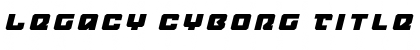 Download Legacy Cyborg Title Italic Font Download Legacy Cyborg Title Italic Font