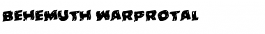 Download Behemuth Warped Rotalic Font Download Behemuth Warped Rotalic Font