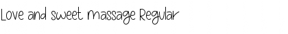 Download Love and sweet massage Font Download Love and sweet massage Font