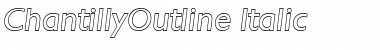 Download ChantillyOutline Font Download ChantillyOutline Font