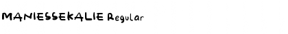 Download MANIESSEKALIE Font Download MANIESSEKALIE Font