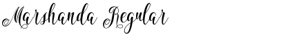 Download Marshanda Font Download Marshanda Font