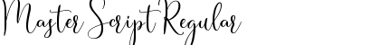 Download Master Script Font Download Master Script Font