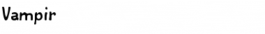 Download Vampir Font Download Vampir Font