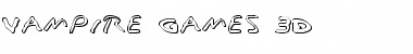 Download Vampire Games 3D Font Download Vampire Games 3D Font