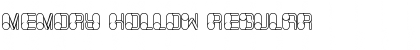 Download Memory Hollow Font Download Memory Hollow Font