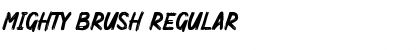Download Mighty Brush Font Download Mighty Brush Font