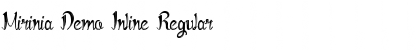 Download Mirinia Demo Inline Font Download Mirinia Demo Inline Font