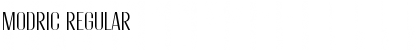 Download Modric Font Download Modric Font