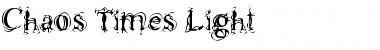 Download Chaos Times Font Download Chaos Times Font