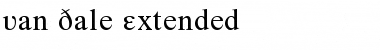 Download Van Dale Extended Font Download Van Dale Extended Font