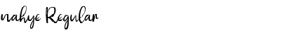 Download nahye Font Download nahye Font