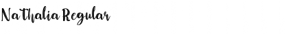 Download Nathalia Font Download Nathalia Font